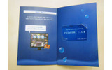 非接触ICカードが挿入されたスタンプ帳にスタンプを押すと、履歴データを記録し、抽選などに利用可能の画像