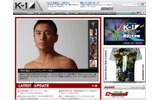 K-1オフィシャルサイトの画像