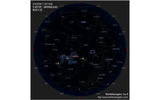 18日午前5時の東京の空 AstroArts「2009年しし座流星群」特集よりの画像