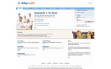 「RelayHealth」サイトの画像