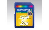 2Gバイトの150倍速SDメモリーカード「TS2GSD150」の画像