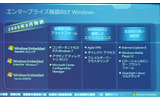 Windows Embeddedのエンタープライズ向けコンポーネントや機能の画像