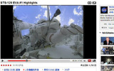 　NASAは、YouTubeの公式チャンネルに国際宇宙ステーション（ISS）に滞在しているクルーによるスペースウォーク（船外活動）の様子を伝える映像をアップしている。の画像