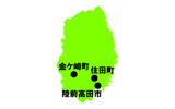 横軸の単位はMbps。岩手県における市町村区ごとのダウンレートのランキング(20位まで)。トップは名勝・高田松原で知られる「海浜・交流都市」の陸前高田市(りくぜんたかたし)であった。の画像