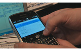 　サイボウズは「BlackBerry Day 2009」にて、大規模向けのグループウェア「サイボウズ ガルーン2」のBlackBerry対応を参考出展していた。の画像