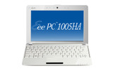 「Eee PC 1005HA」(パールホワイト)の画像