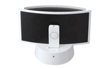 iPod shuffle対応のアンプ内蔵スピーカー「GH-SPA-412S」の画像