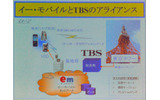 イー・モバイルとTBSのアライアンスについての概略図の画像