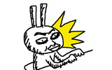 謎のウサギの画像