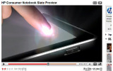 YouTubeに公開されたSlate PCのプロモーション動画の画像