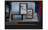CES 2010でバルマー氏が紹介したSlate PC。一番右が米HPのプロトタイプの画像