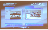 Core 2 Duo P8700(2.53 GHz)とCore i5-430M(2.26GHz)のマルチスレッドCPUレンダリングテストの画像