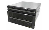 NECのArmadiaビデオサーバシステム（上段：SS-1000ディスクアレイユニット、下段：RS-1000ビデオサーバユニット）の画像