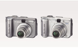710万画素のPowerShot A620(左)、500万画素の同A610(右)の画像