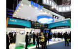 2010 Mobile World Congress会場内のNECブースの画像