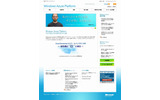 「Windows Azure Platform」専用サイト（画像）の画像