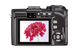 2.5型115,000画素の液晶ディスプレイを装備の画像