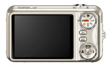 FinePix JZ300の背面のディスプレイ部の画像