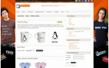 Linuxオペレーティングシステムの公式マスコット「タックス」(Tux)のグッズももちろん販売中の画像