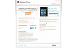 「Windows Phone for Developers」サイト(画像)の画像