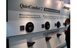 発表されたばかりの「QuietComfort2」の体験コーナーの画像