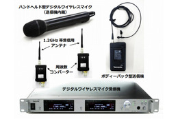 低遅延・高品質なデジタルワイヤレスマイク、NHKが開発