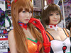 レイ＆アスカのコスプレRQが秋葉原に登場――ラナエンタテインメントの「エヴァンゲリヲン レーシング」