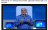 【CES 2011】米マイクロソフト、基調講演でARMアーキテクチャー対応の次期Windowsをデモ