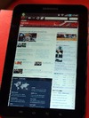 【MWC 2011(Vol.45)】Opera Mobile、GALAXY Tab上での操作デモを公開