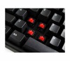 軽いタッチの「赤軸キー」搭載などPCゲームユーザー向きキーボード