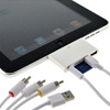 iPadとPC/テレビなどがつながる5in1アダプタ