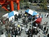 大手町で「TEPCOひかりで爆笑お花見ライブ」〜casTYでライブ配信
