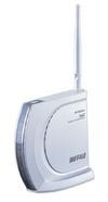 バッファロー、11b/g APと11aクライアント間に設置する無線LAN中継機「WRP-AMG54」を発売