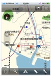 インクリメントP、iPhone向けアプリ「MapFan for iPhone東北特別版」無償公開