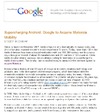 米グーグルがモトローラを買収……「マイクロソフトやアップルの脅威からAndroidを守る」