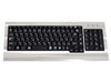リンクス、アルミニウム素材の薄型コンパクトフルキーボード