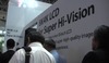 【CEATEC 2011（Vol.8）】4Kよりもスゴい！スーパーハイビジョン対応8K4Kテレビをデモ……シャープ