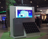 【CEATEC 2011(Vol.34)】注目の太陽光発電、シャープが高効率の「BLACKSOLAR」展示