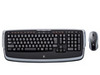 ロジクール、コードレスキーボードとコードレスレーザーセンサーマウスのセット製品