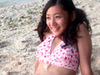 噂の美少女紗綾12歳の沖縄ロケ映像の続編が公開〜夏満喫の水着姿に胸キュン