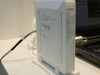 【CEATEC 2006 Vol.11】実効速度70Mbps、ロジテックのPLCモデム