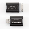 USBとDockコネクタが切りかえが可能! PCとiPad兼用のUSBメモリ