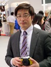 【CP+ 2012(Vol.1)】デザインと高画質・機能性の両立を目指した……ペンタックス K-01 商品企画担当