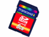 トランセンド、8GBの大容量SDHCカードと4GBのClass 6対応高速SDHCカード