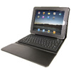 新型iPadをスッキリ収納＆ノートPCに変身!?　無線キーボードを内蔵した黒革ケース