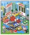 CCC、Tカードと連動した街づくりゲーム「Tの世界」公開……実在の店舗チェーンが登場