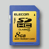 エレコム、8GバイトのSDHCメモリーカード「MF-FSDH08G」