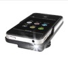 補助バッテリにもなるiPhone 4S・4用モバイルプロジェクター……リモコン付属モデルも