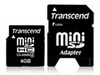 トランセンド、4GBのminiSDHCカード——Class 4に対応