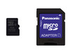 松下、ケイタイのメモリアップに最適! 4GBのmicroSDHCカード——誤飲防止の苦味剤塗布